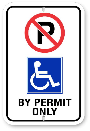 1RH0R1 Hadicap parking sign, Toronto Municipal Standard parking sign Toronto Municipal Code Chapter 915