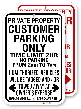 1CP101 customer parking only with time limit and toronto municipal code chapter 915 by all signs co