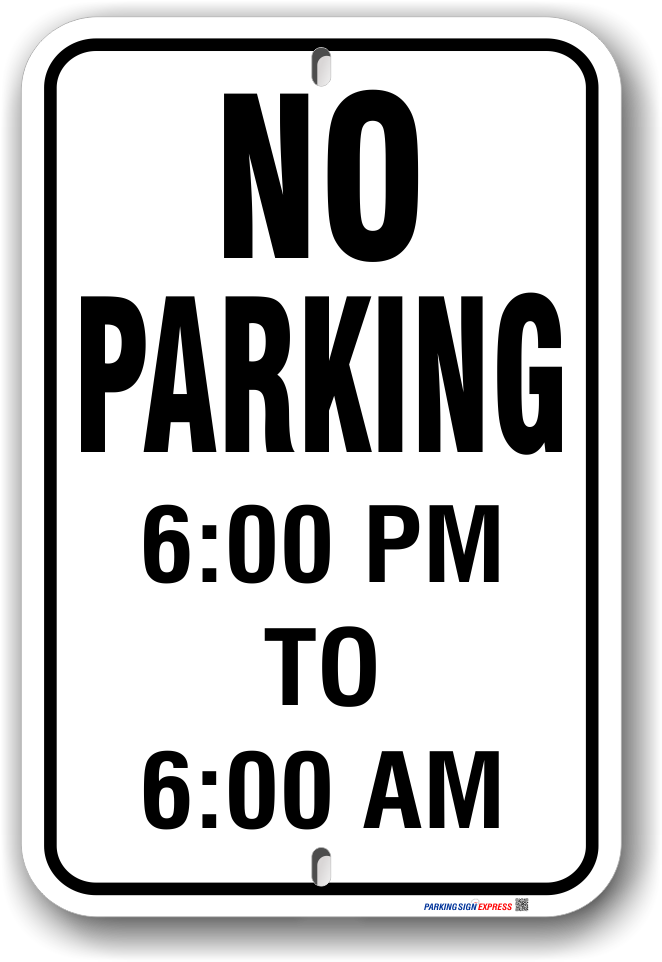 1np002 no parking sign with time limit