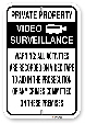 1NT003 Video Surveillance Warning Sign 