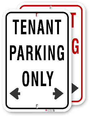 1tp001 basic tenant parking only sign 1tp001 basic tenant parking only sign