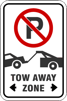 Tow Away Zone 